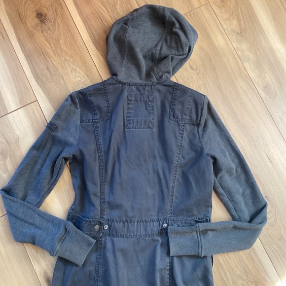 NWT Abercrombie & Fitch Long Utility Jacket - Picture 6 of 10